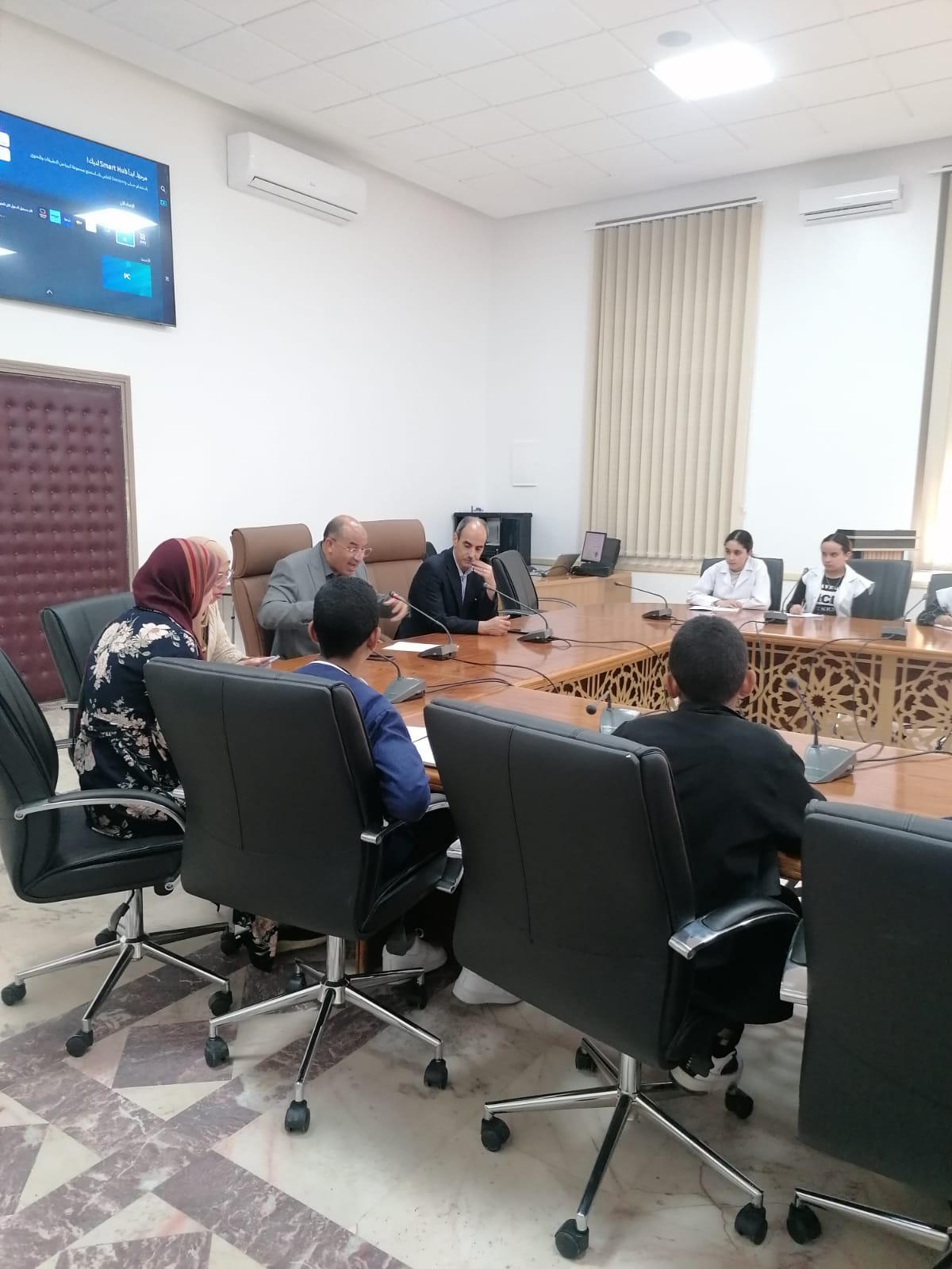 جماعة ويسلان تستقبل تلاميذ مؤسسة خديجة ام المؤمنين في بادرة تواصلية